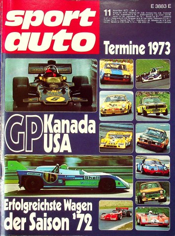 Sport Auto 11/1972 Sport Auto 11/1972
